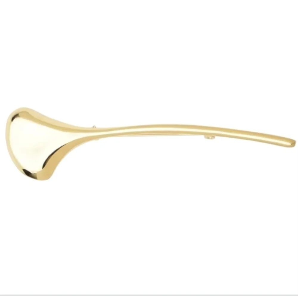 Gold Ginko Leaf Brooch Pin | Zara Sculptural NWOT